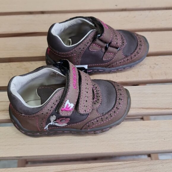 Geox Baby Lolly First Walking Shoes Girls - Picture 3 of 6